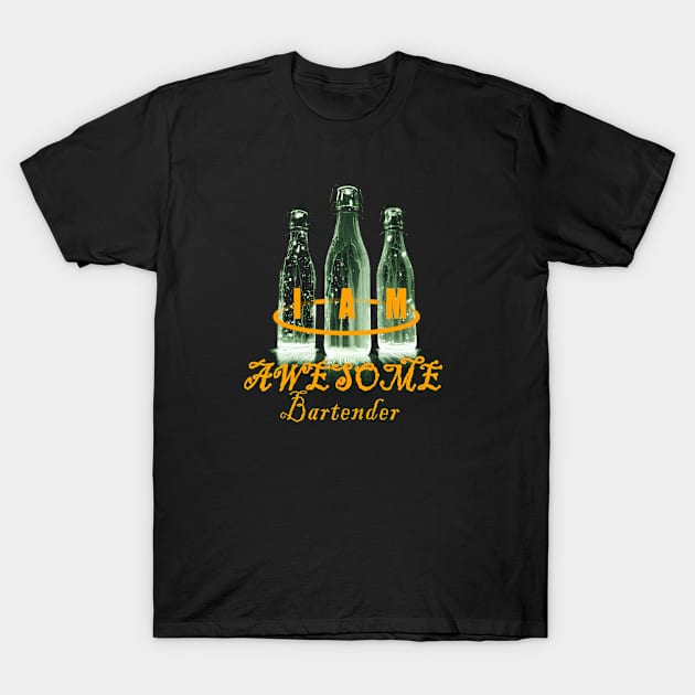 awesome bartender of the millennium T-Shirt by bless2015